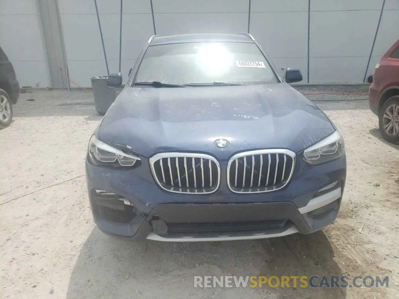 5 Photograph of a damaged car 5UXTR7C57KLF26082 BMW X3 2019