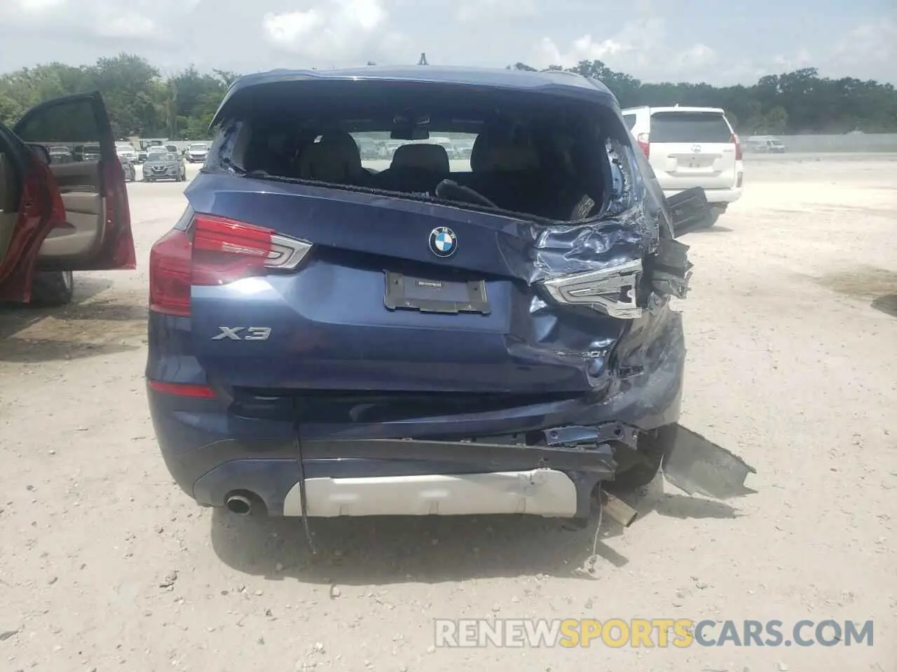 6 Photograph of a damaged car 5UXTR7C57KLF26082 BMW X3 2019