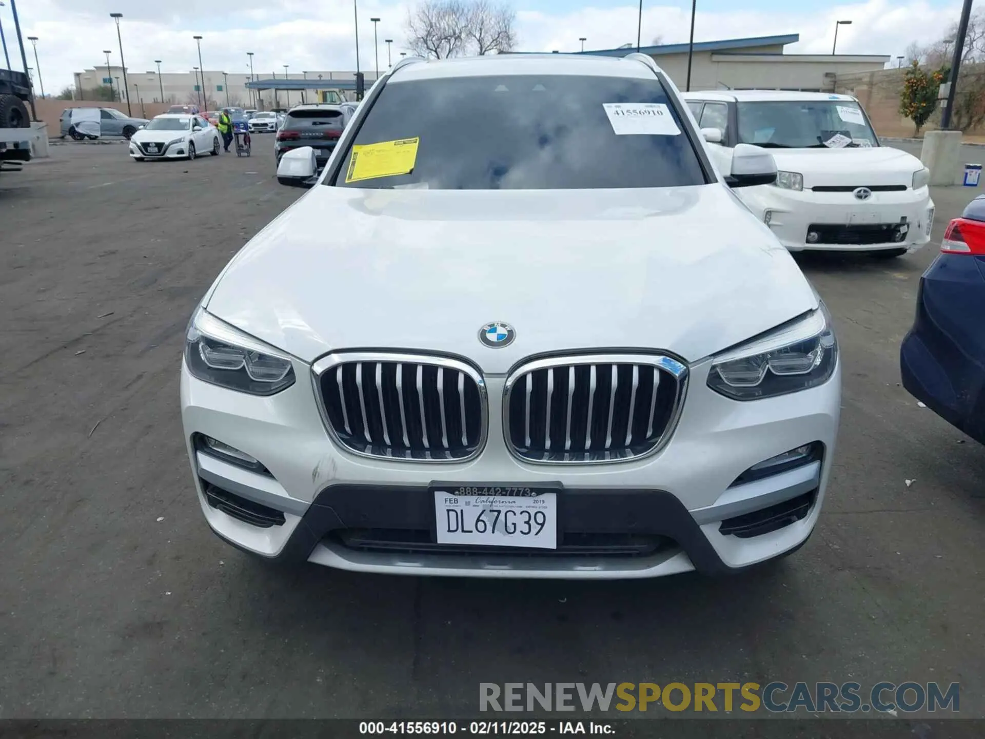 13 Photograph of a damaged car 5UXTR7C57KLF26406 BMW X3 2019