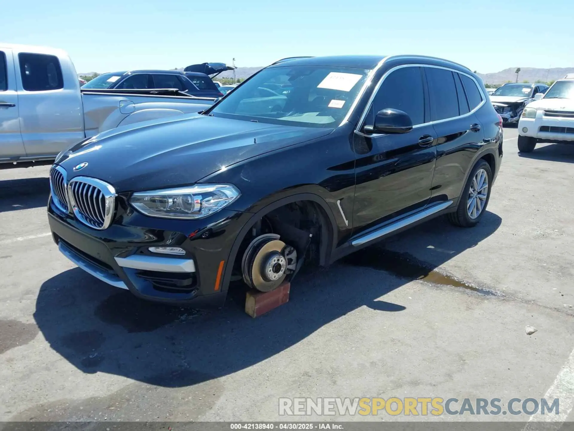 2 Photograph of a damaged car 5UXTR7C57KLF26499 BMW X3 2019