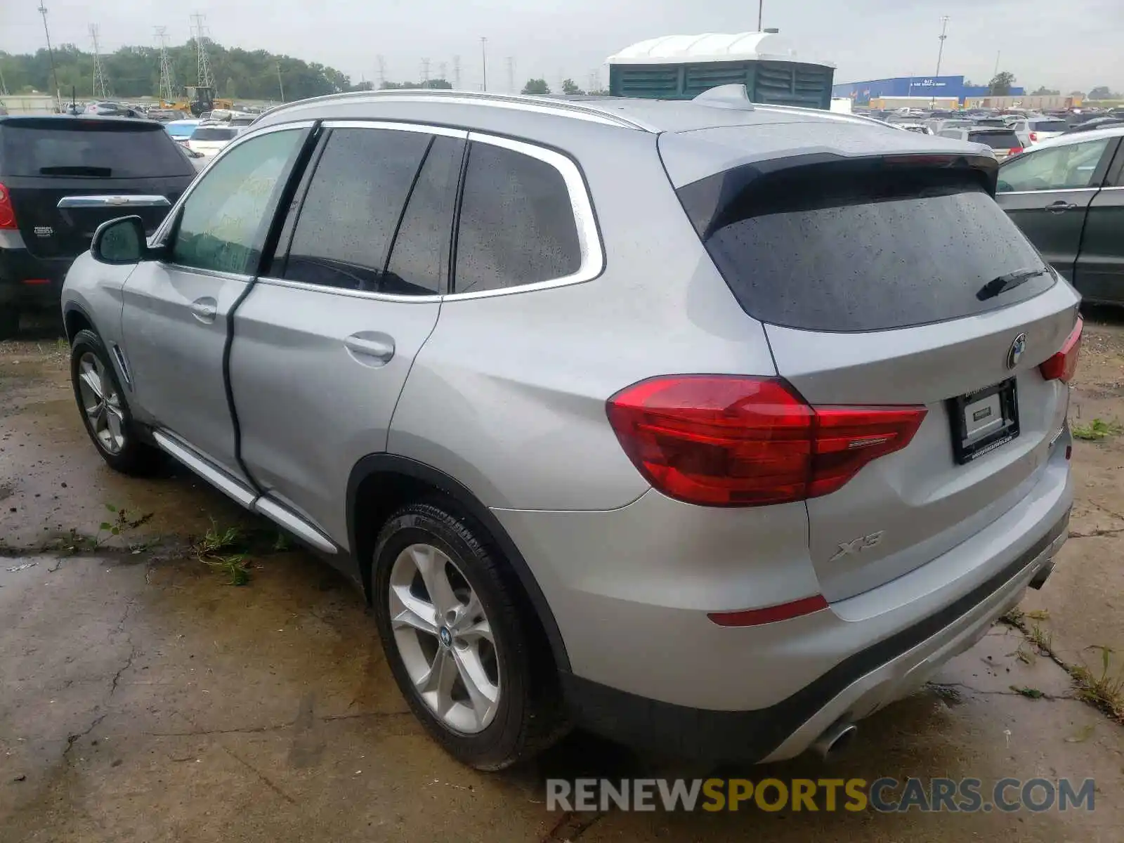 3 Photograph of a damaged car 5UXTR7C57KLF27006 BMW X3 2019