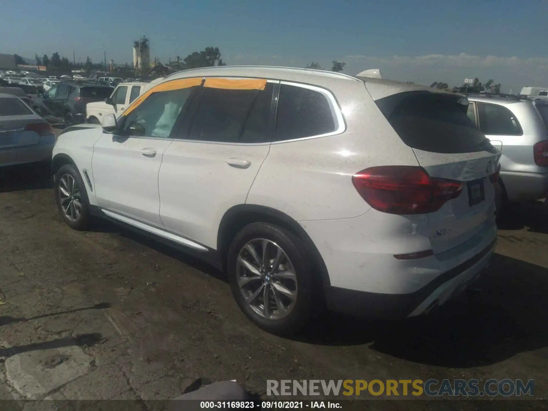 3 Photograph of a damaged car 5UXTR7C57KLR49726 BMW X3 2019