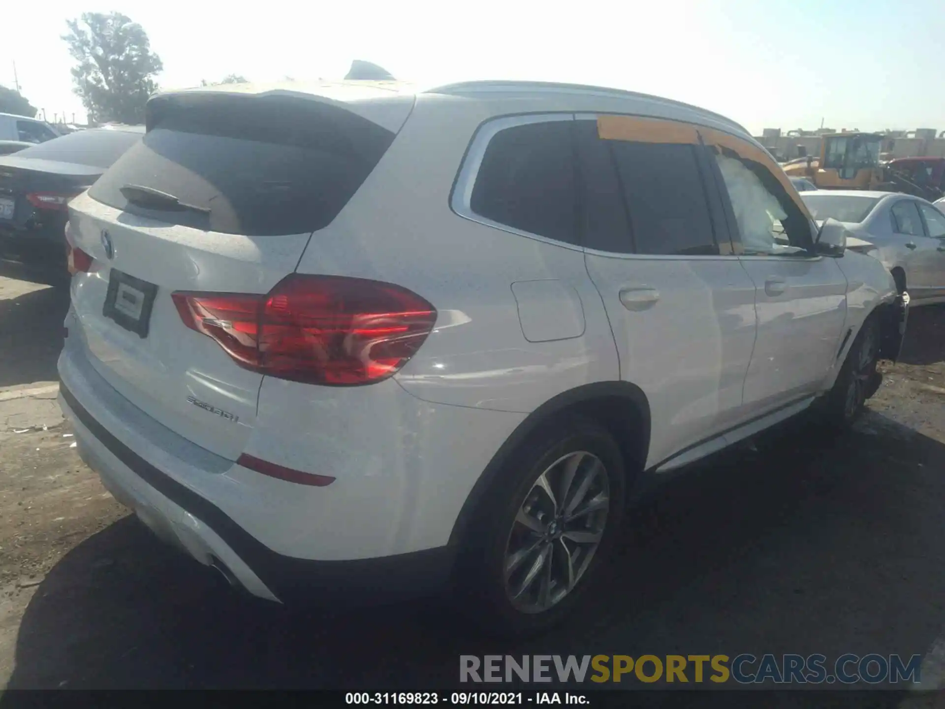 4 Photograph of a damaged car 5UXTR7C57KLR49726 BMW X3 2019