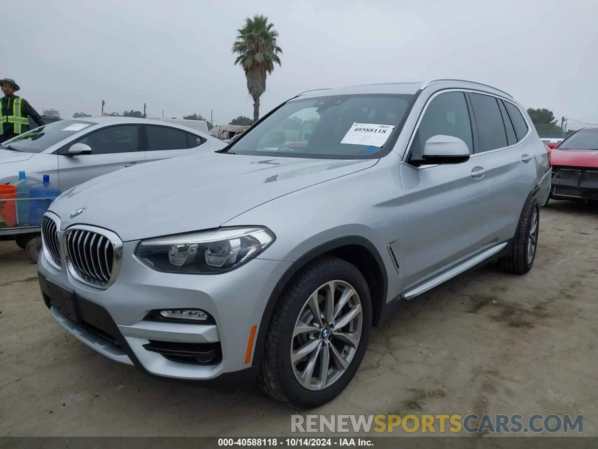 2 Photograph of a damaged car 5UXTR7C57KLR51735 BMW X3 2019