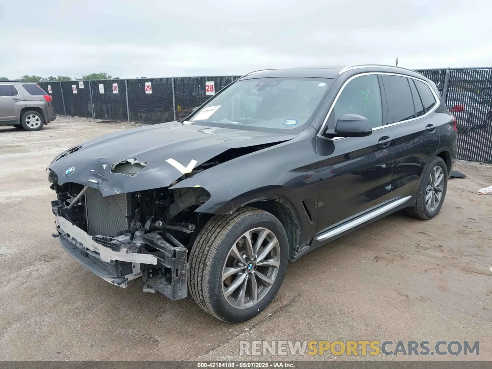 2 Photograph of a damaged car 5UXTR7C58KLE96414 BMW X3 2019