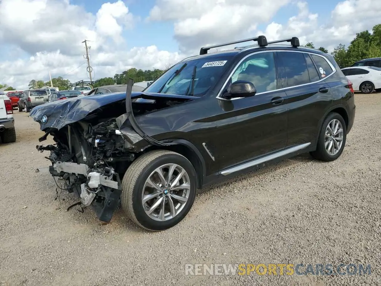 1 Photograph of a damaged car 5UXTR7C58KLE96509 BMW X3 2019