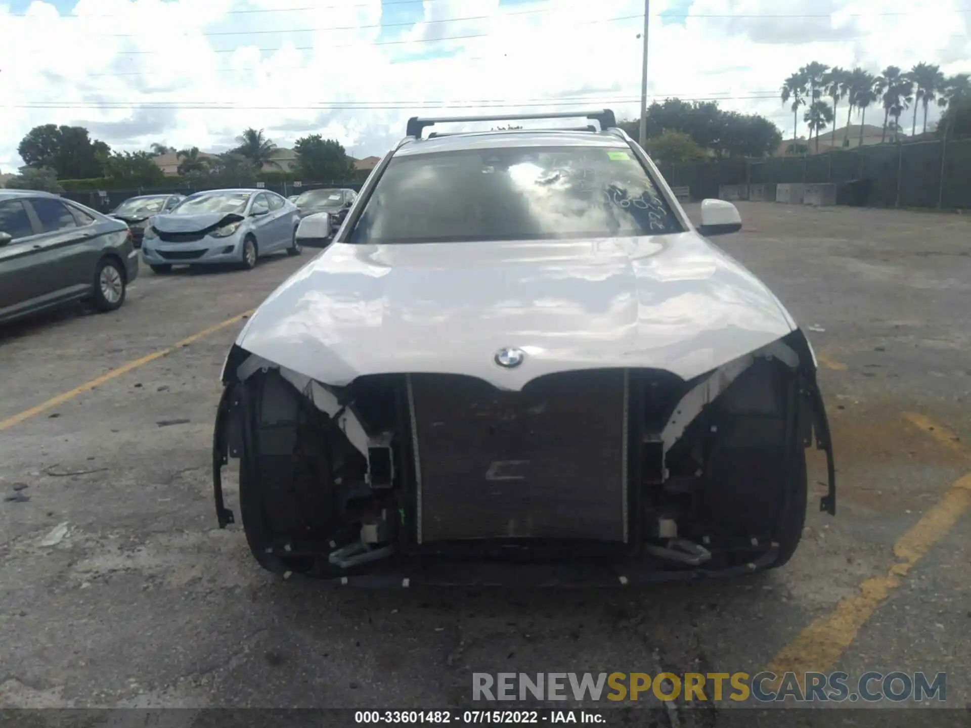 6 Photograph of a damaged car 5UXTR7C58KLE97868 BMW X3 2019