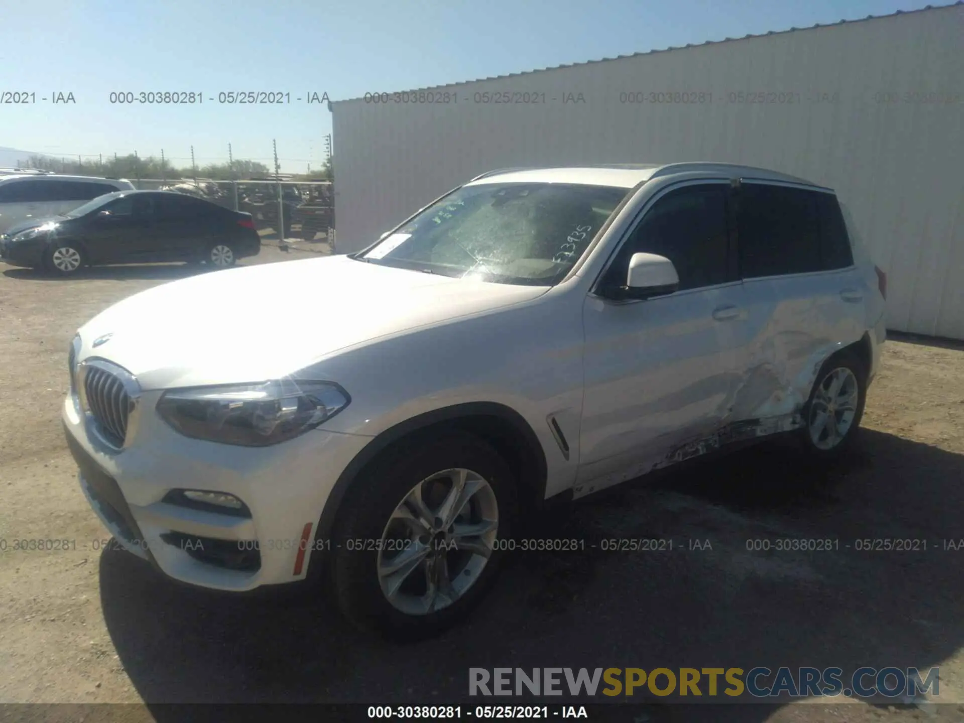 2 Photograph of a damaged car 5UXTR7C58KLF23935 BMW X3 2019