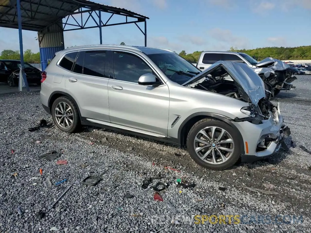 4 Photograph of a damaged car 5UXTR7C58KLF25216 BMW X3 2019