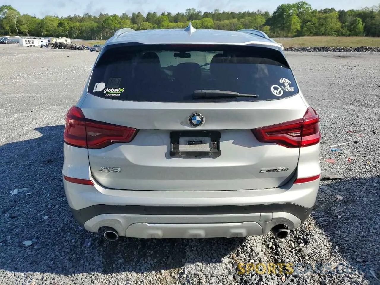 6 Photograph of a damaged car 5UXTR7C58KLF25216 BMW X3 2019