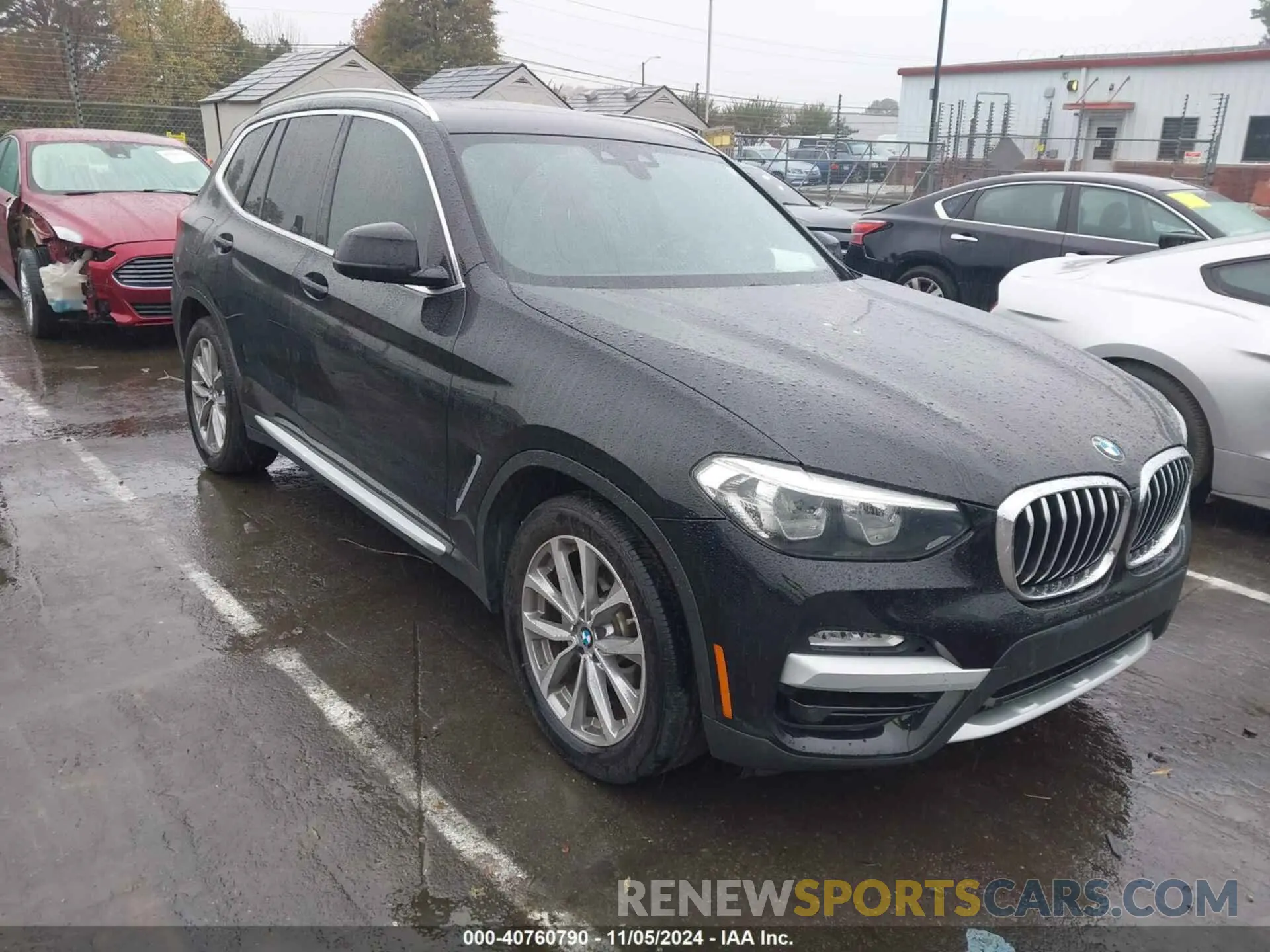 1 Photograph of a damaged car 5UXTR7C58KLF25524 BMW X3 2019