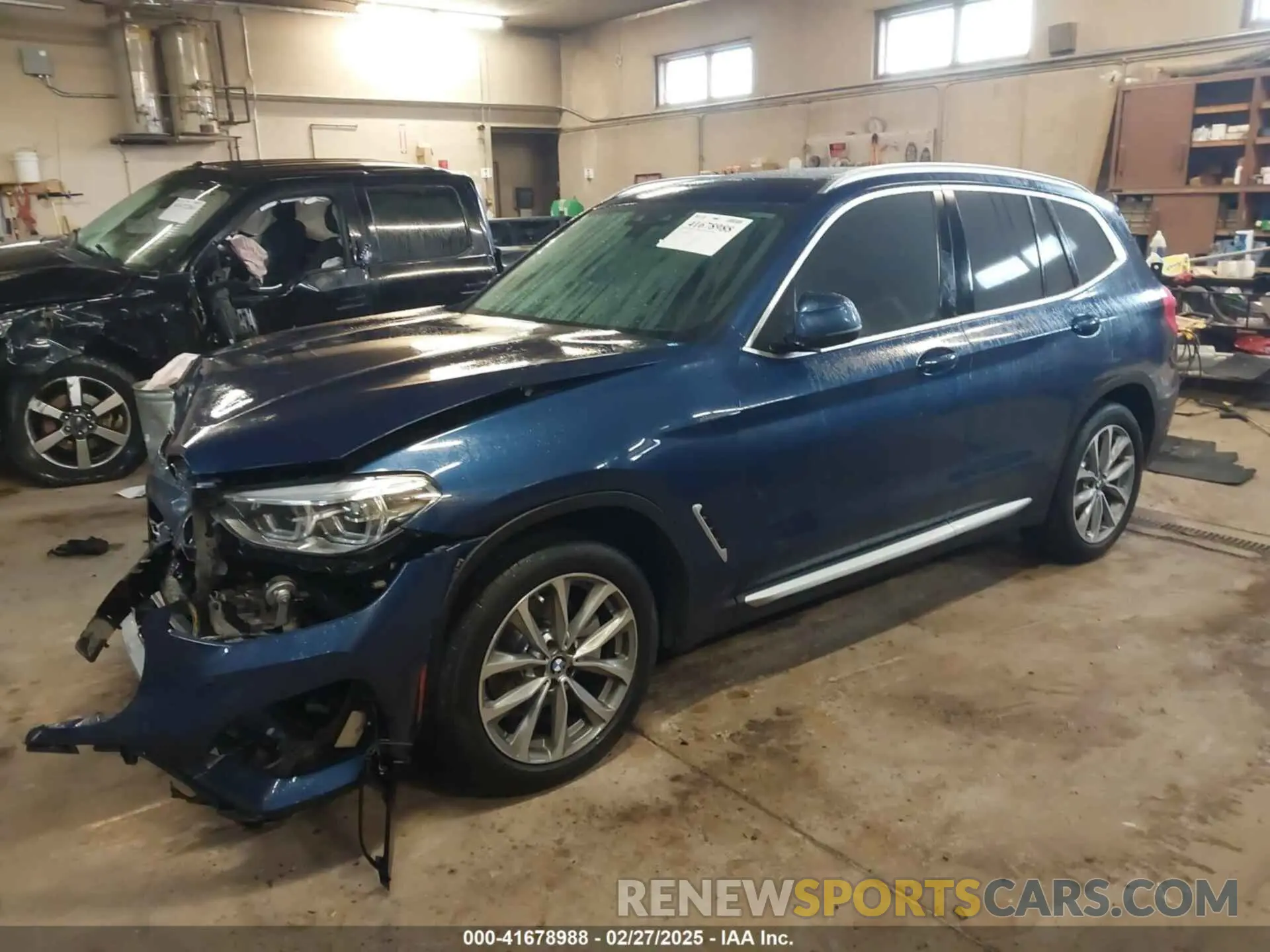2 Photograph of a damaged car 5UXTR7C58KLF28097 BMW X3 2019