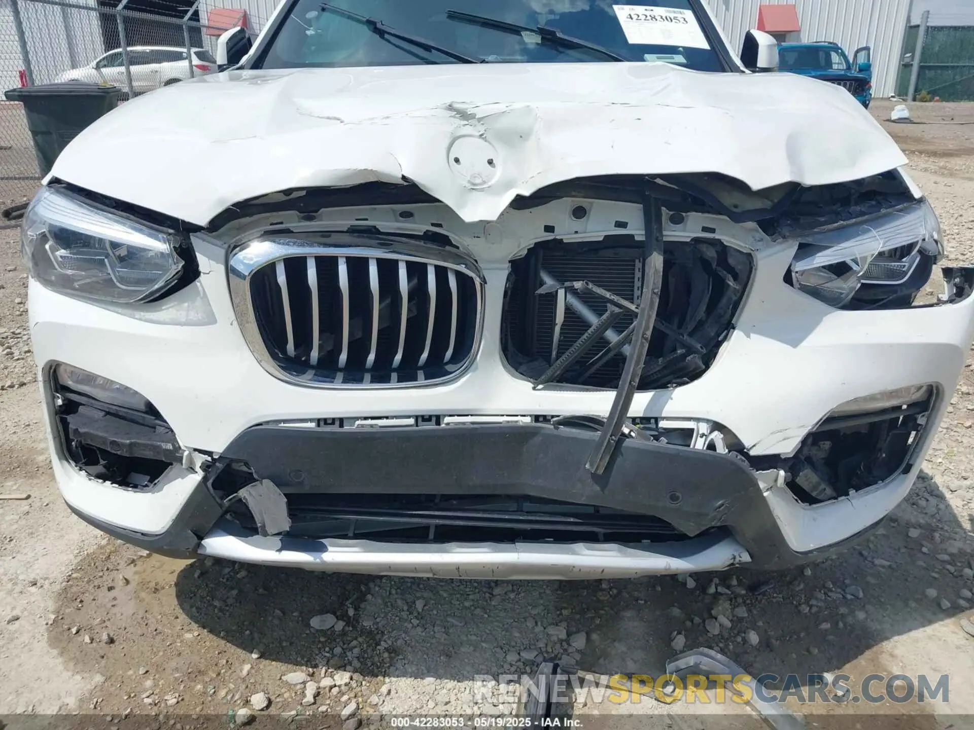 6 Photograph of a damaged car 5UXTR7C58KLF28178 BMW X3 2019