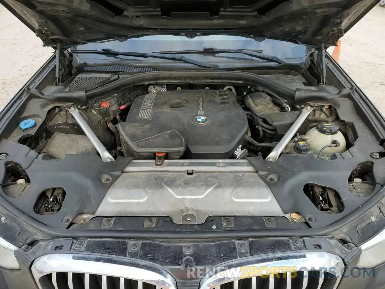 12 Photograph of a damaged car 5UXTR7C58KLF29363 BMW X3 2019