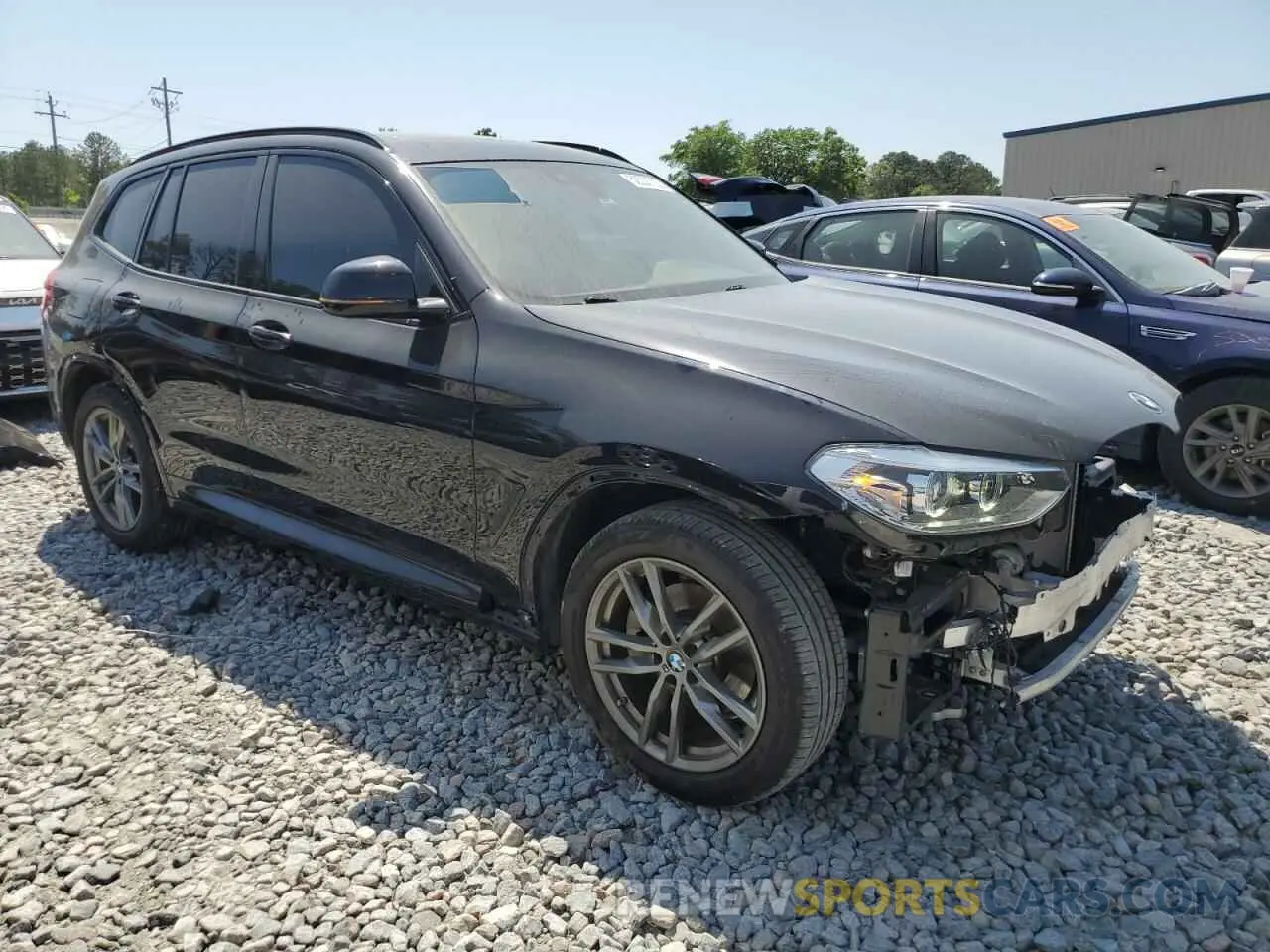 4 Photograph of a damaged car 5UXTR7C58KLF34210 BMW X3 2019
