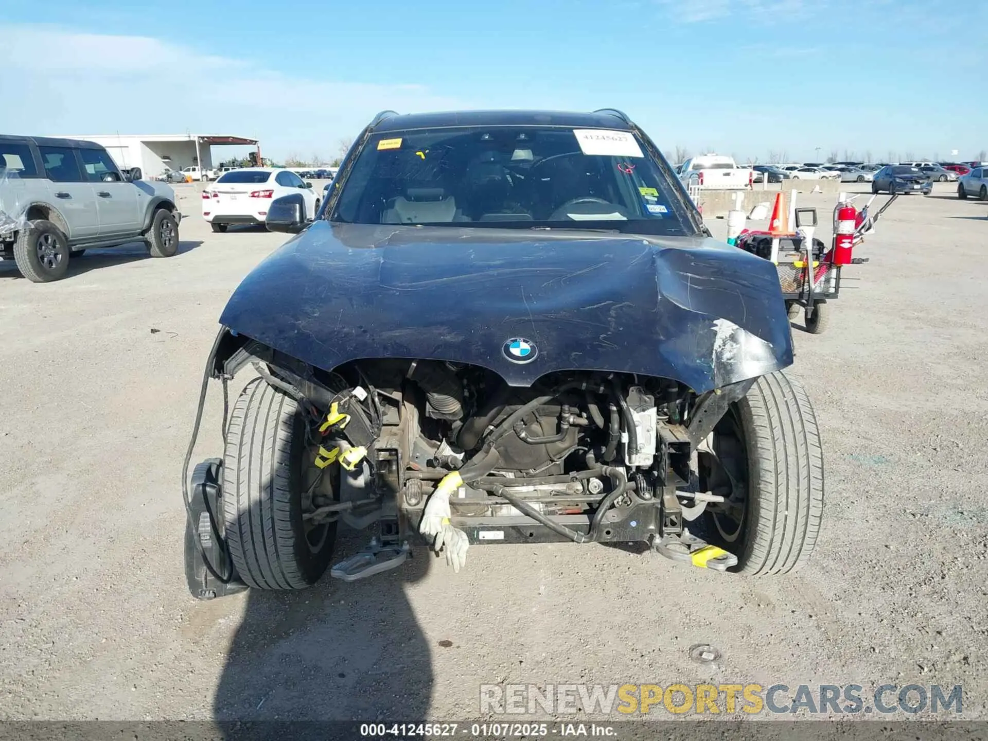 13 Photograph of a damaged car 5UXTR7C58KLF37088 BMW X3 2019