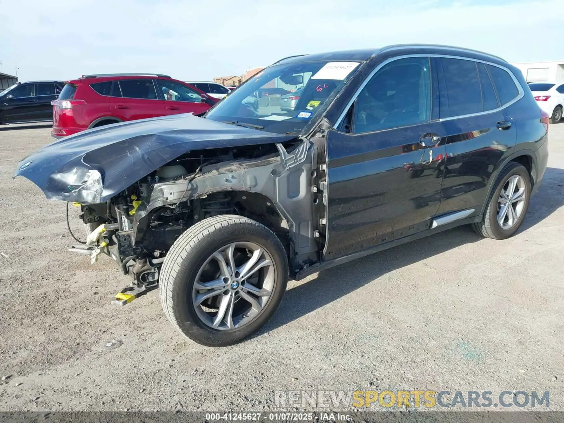 2 Photograph of a damaged car 5UXTR7C58KLF37088 BMW X3 2019