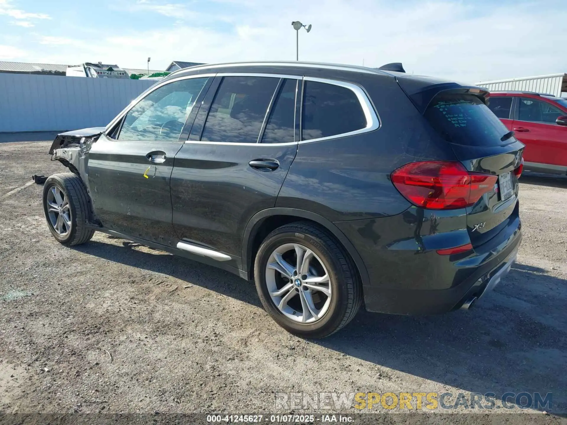 3 Photograph of a damaged car 5UXTR7C58KLF37088 BMW X3 2019