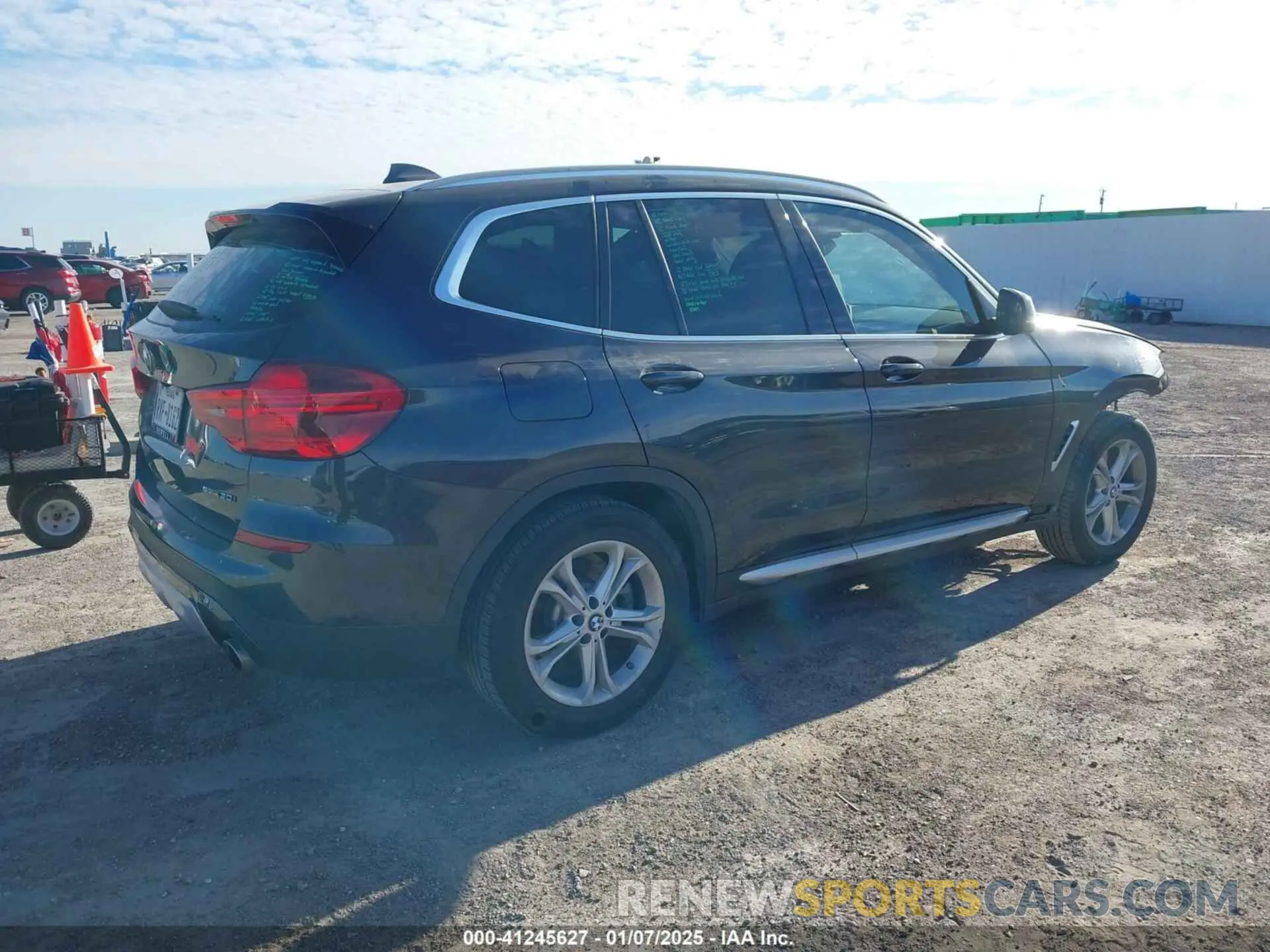 4 Photograph of a damaged car 5UXTR7C58KLF37088 BMW X3 2019