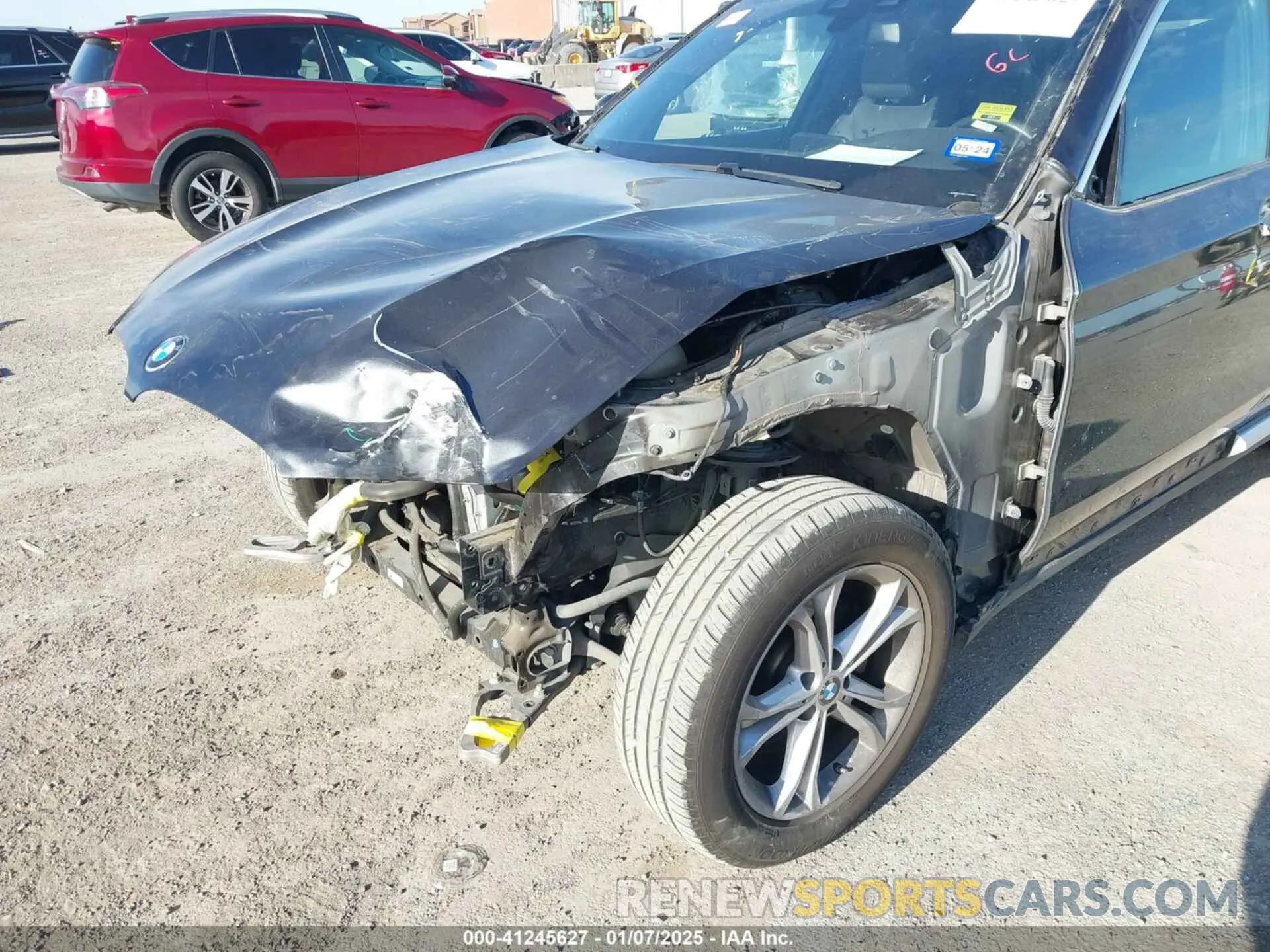 6 Photograph of a damaged car 5UXTR7C58KLF37088 BMW X3 2019