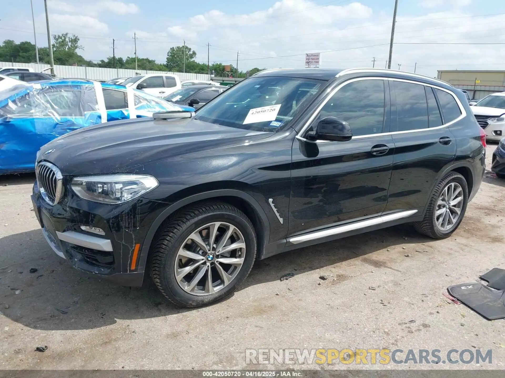 2 Photograph of a damaged car 5UXTR7C58KLR49721 BMW X3 2019