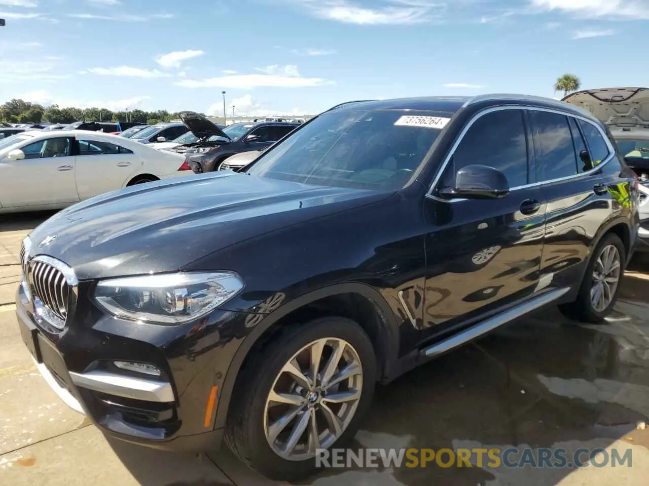 1 Photograph of a damaged car 5UXTR7C59KLE94316 BMW X3 2019