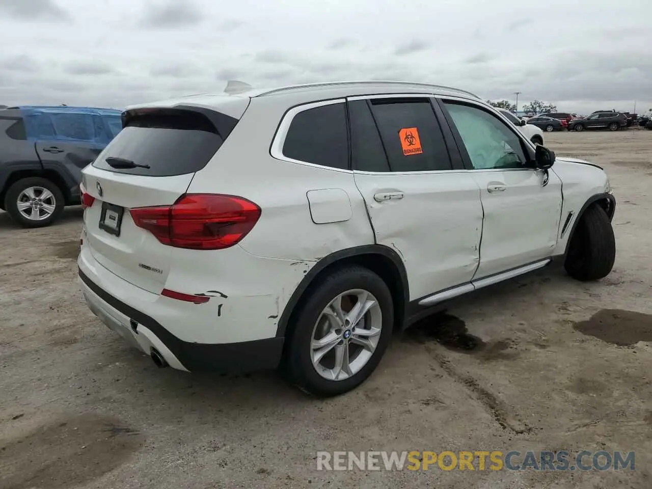 3 Photograph of a damaged car 5UXTR7C59KLF24852 BMW X3 2019