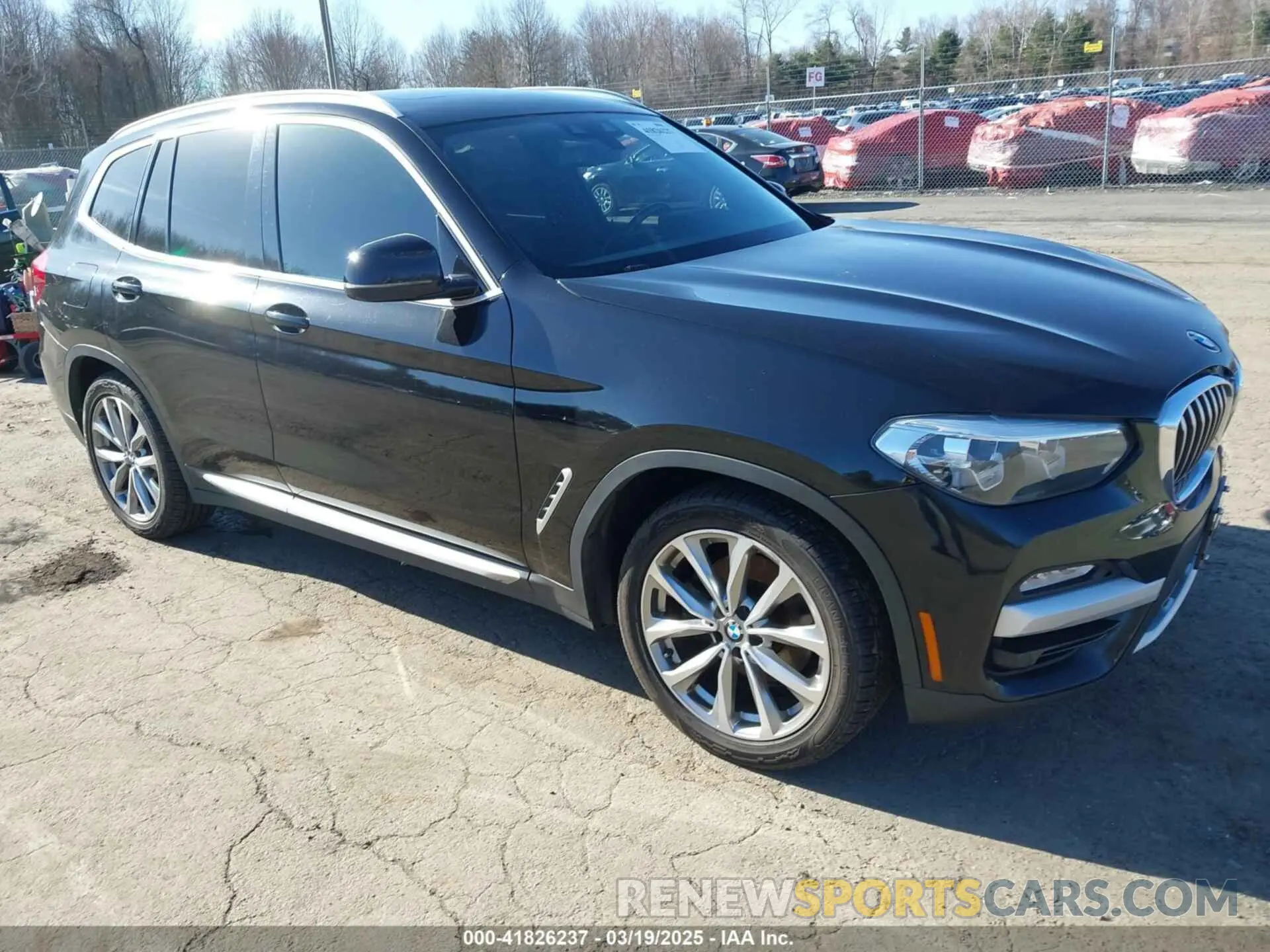 1 Photograph of a damaged car 5UXTR7C59KLF25726 BMW X3 2019