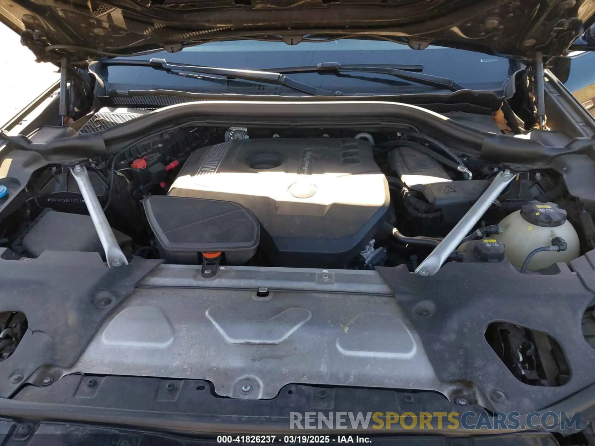 10 Photograph of a damaged car 5UXTR7C59KLF25726 BMW X3 2019