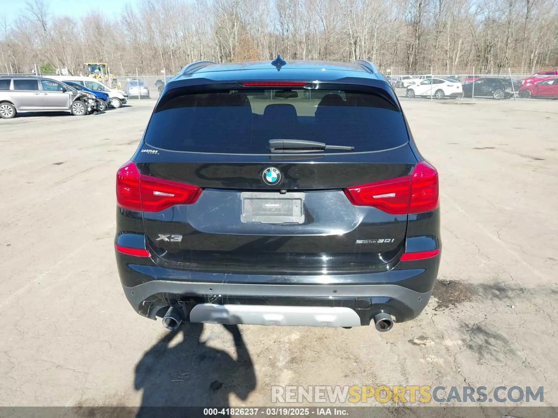 16 Photograph of a damaged car 5UXTR7C59KLF25726 BMW X3 2019