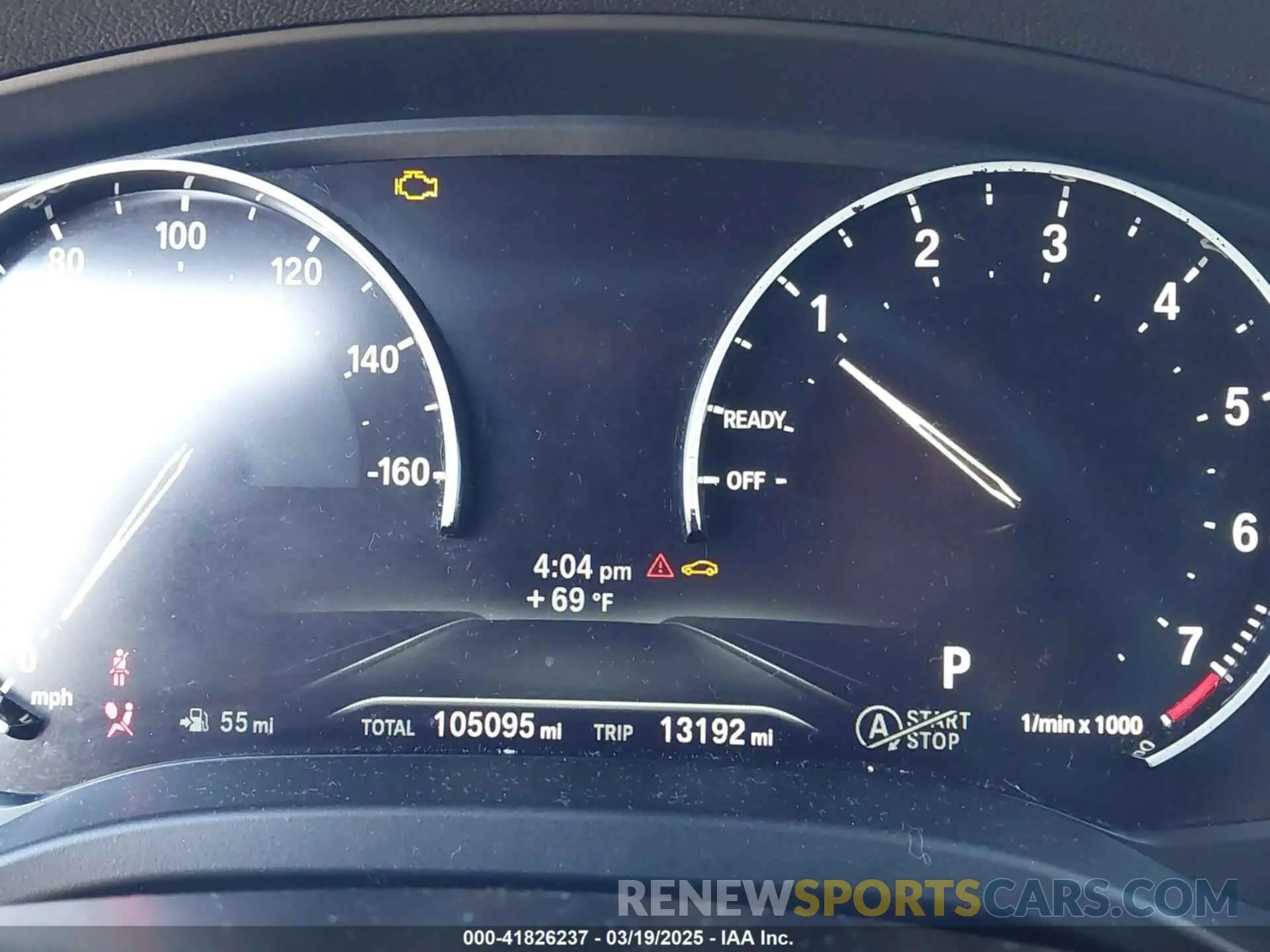 7 Photograph of a damaged car 5UXTR7C59KLF25726 BMW X3 2019