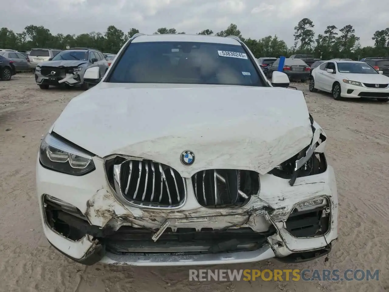 5 Photograph of a damaged car 5UXTR7C59KLF25810 BMW X3 2019