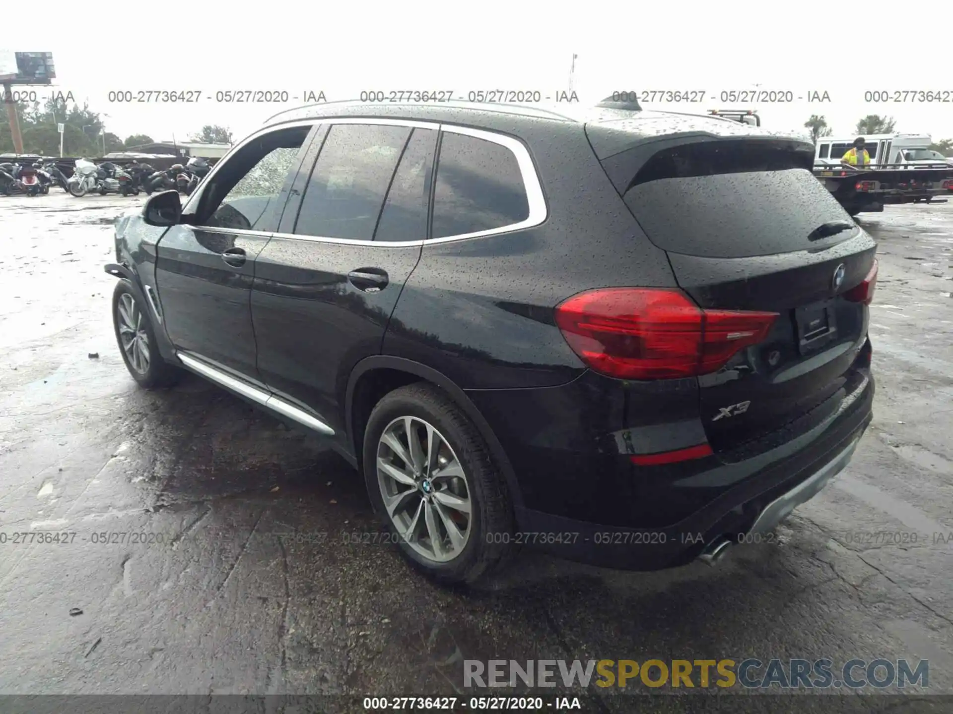 3 Photograph of a damaged car 5UXTR7C59KLF28982 BMW X3 2019