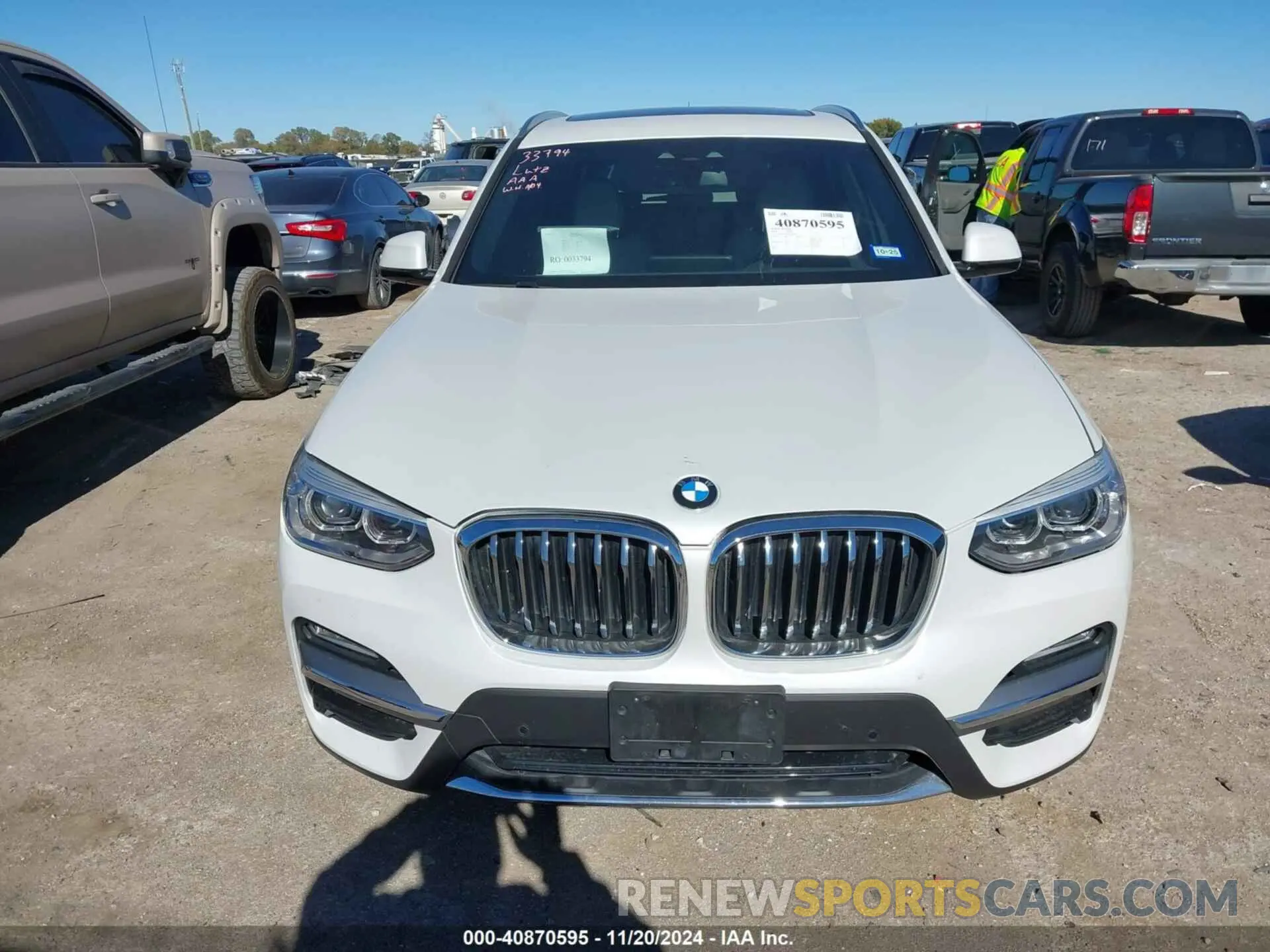 12 Photograph of a damaged car 5UXTR7C59KLF30814 BMW X3 2019