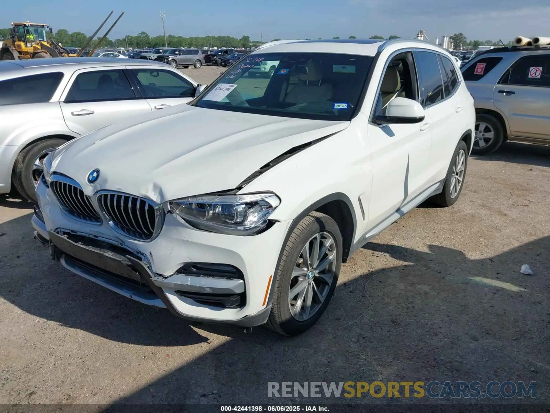 2 Photograph of a damaged car 5UXTR7C59KLF36855 BMW X3 2019