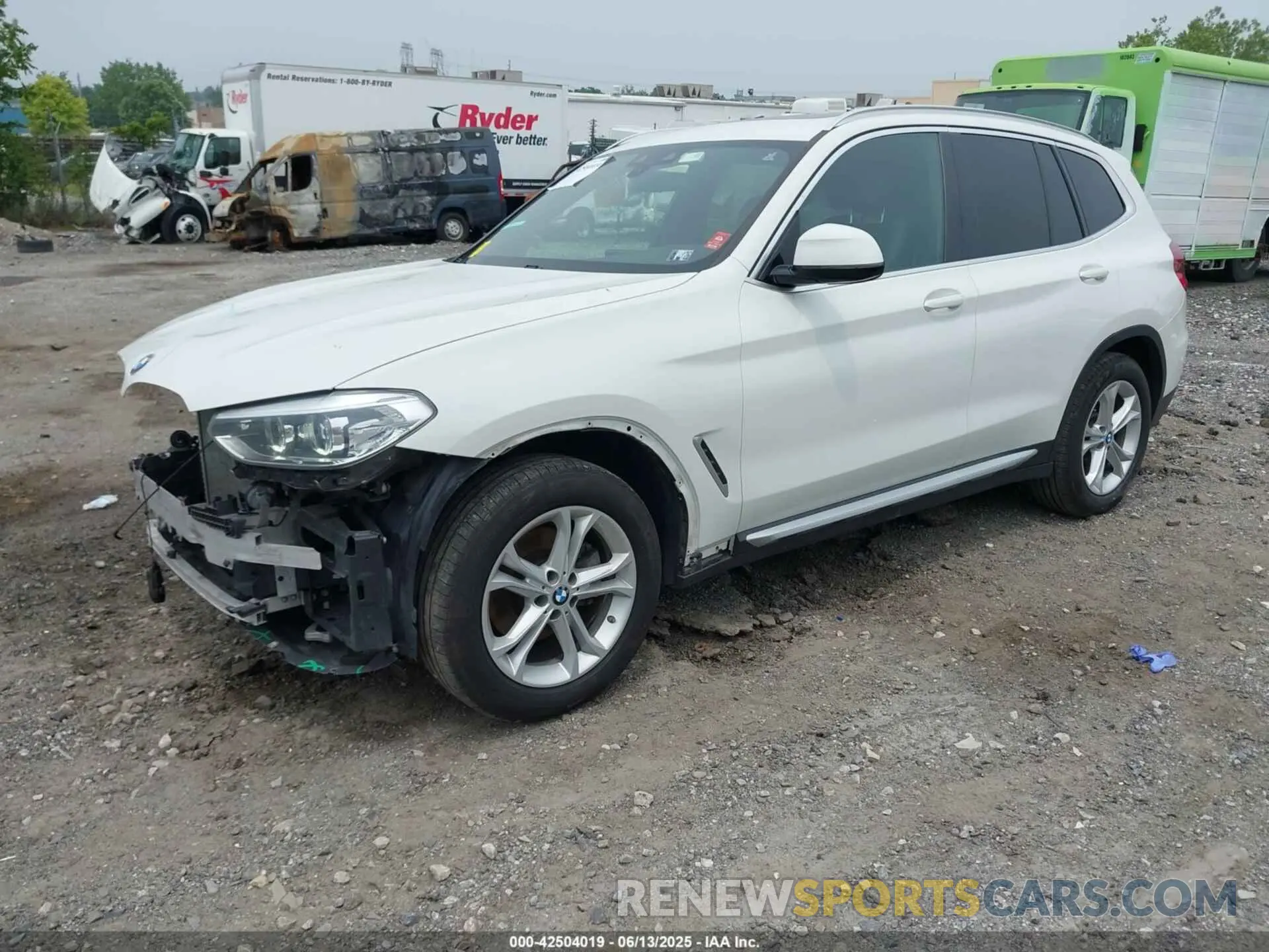 2 Photograph of a damaged car 5UXTR7C59KLR39960 BMW X3 2019