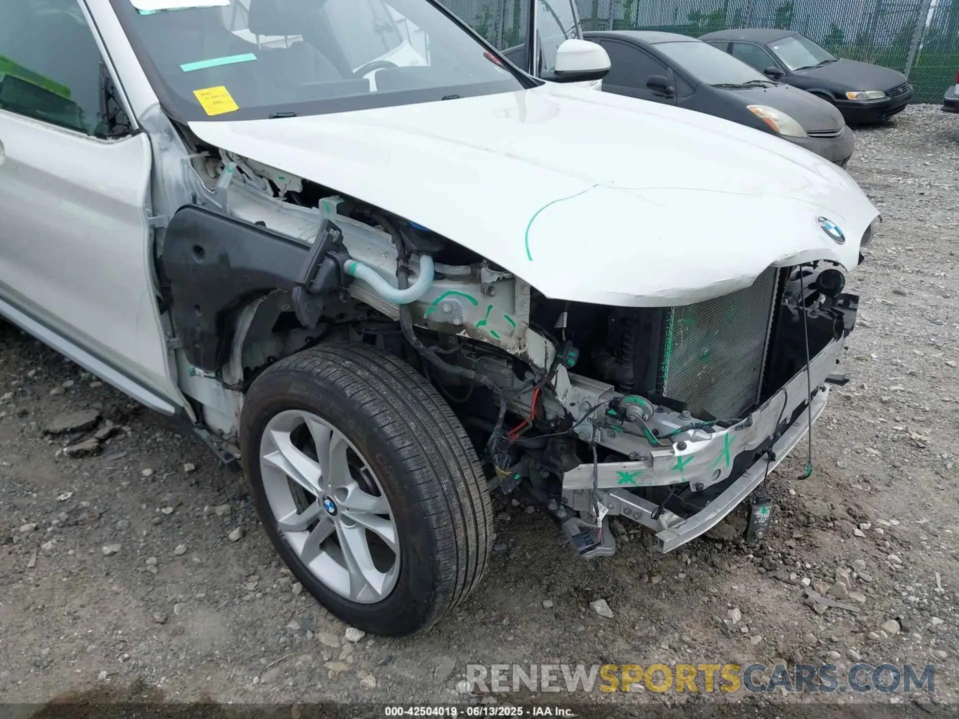 6 Photograph of a damaged car 5UXTR7C59KLR39960 BMW X3 2019