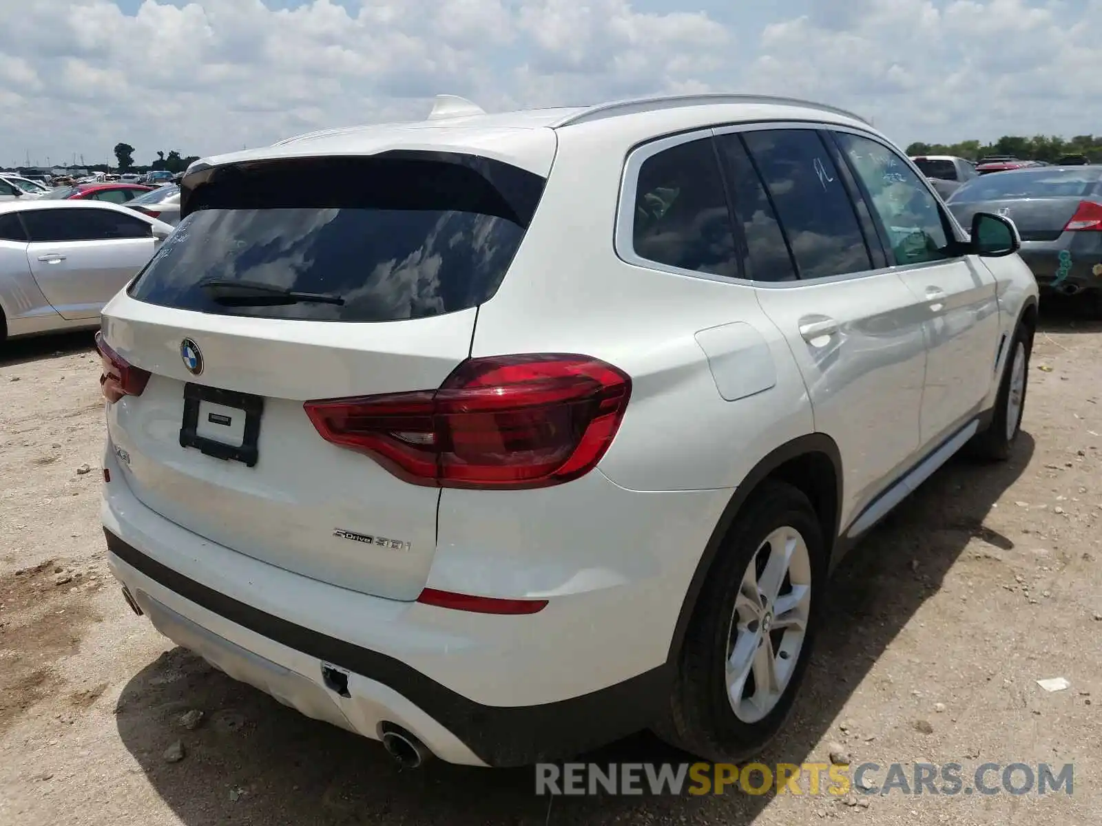 4 Photograph of a damaged car 5UXTR7C59KLR44530 BMW X3 2019