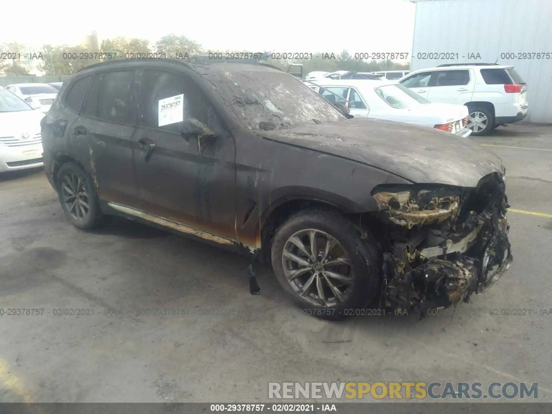 1 Photograph of a damaged car 5UXTR7C59KLR44673 BMW X3 2019