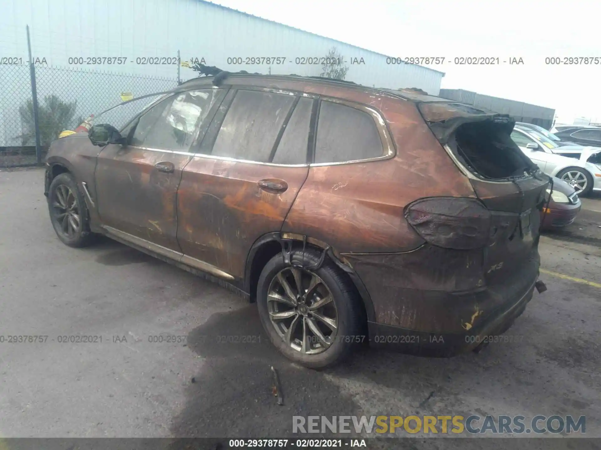 3 Photograph of a damaged car 5UXTR7C59KLR44673 BMW X3 2019