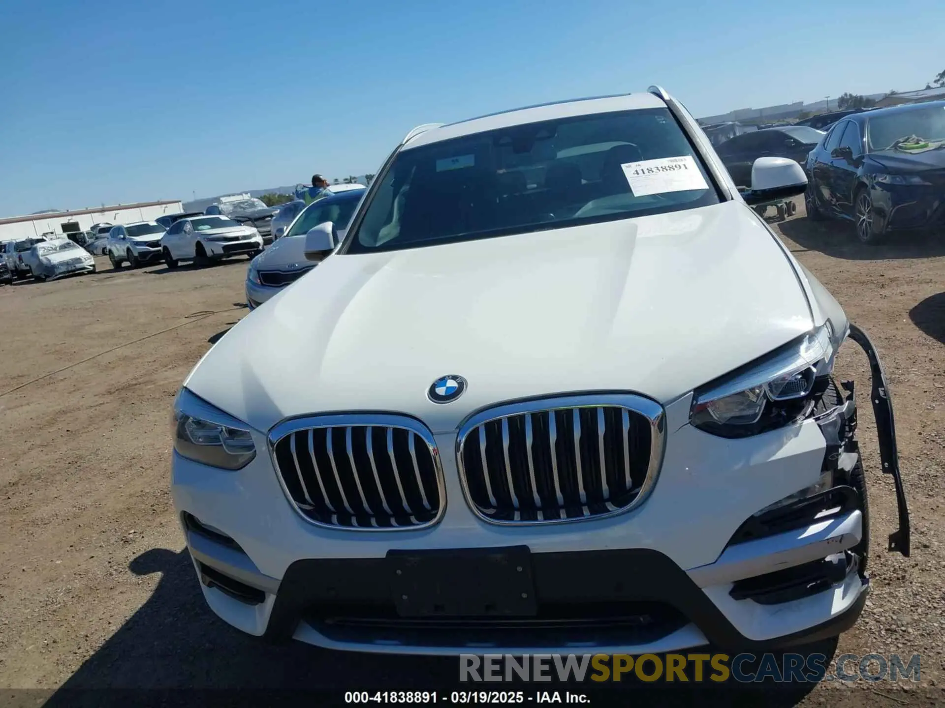 12 Photograph of a damaged car 5UXTR7C59KLR44964 BMW X3 2019