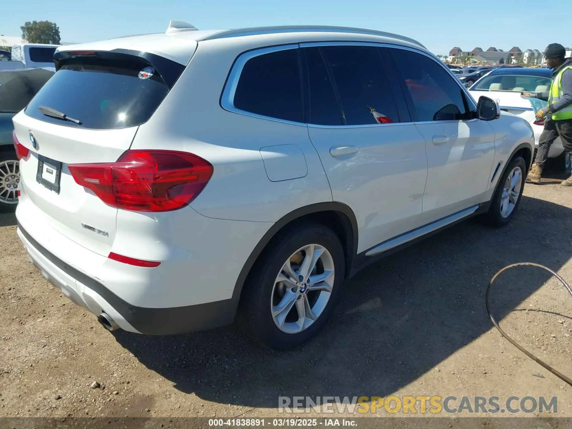 4 Photograph of a damaged car 5UXTR7C59KLR44964 BMW X3 2019