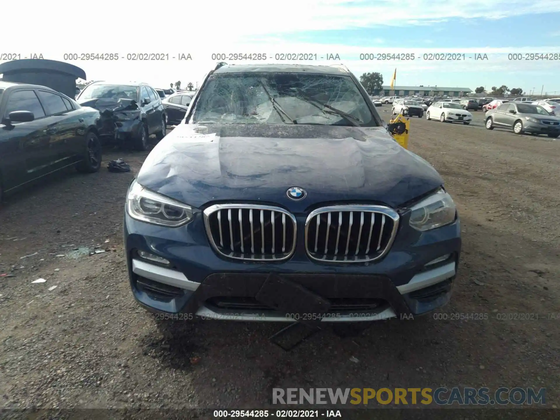 6 Photograph of a damaged car 5UXTR7C59KLR46651 BMW X3 2019