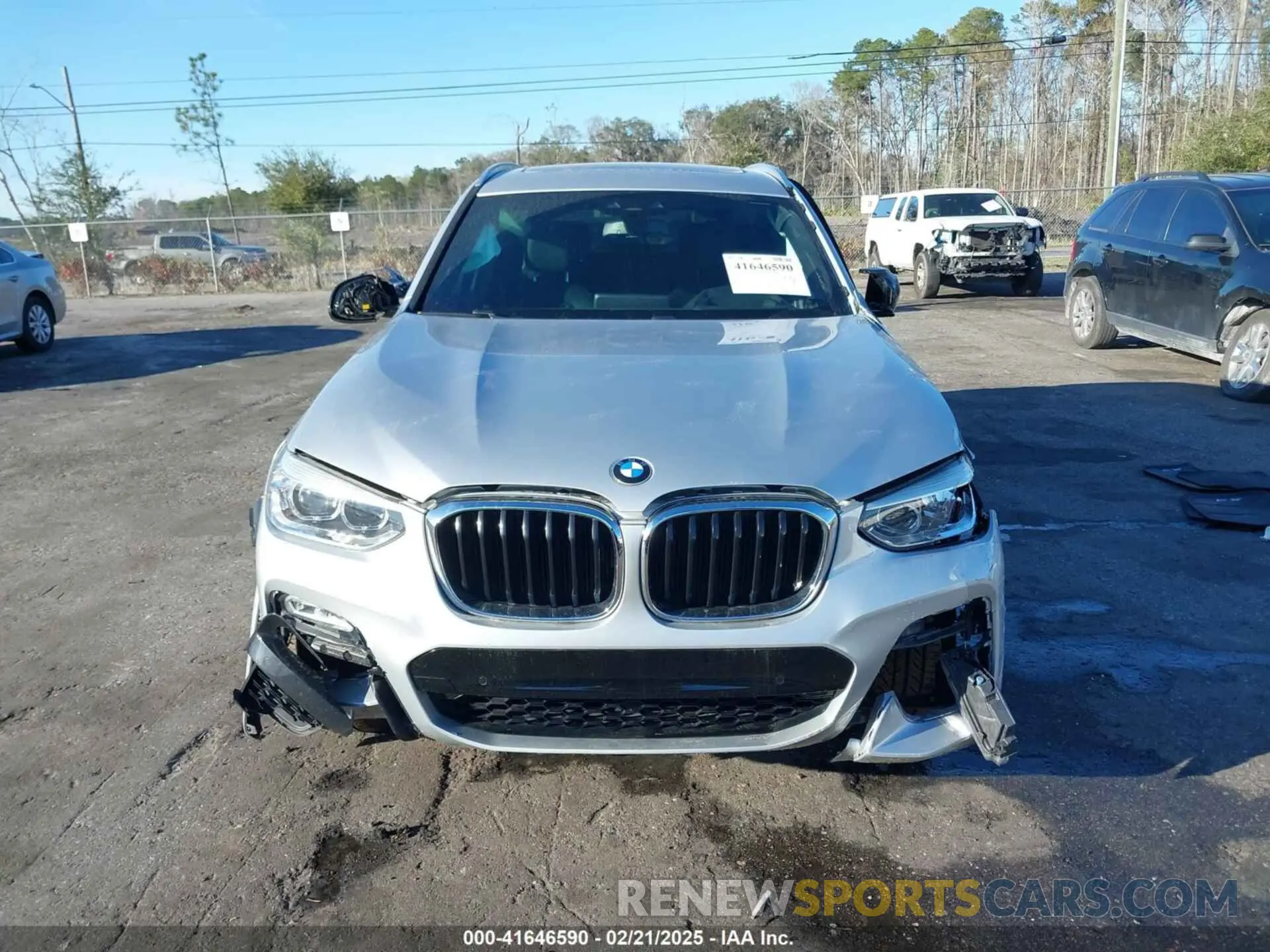 12 Photograph of a damaged car 5UXTR7C59KLR50294 BMW X3 2019