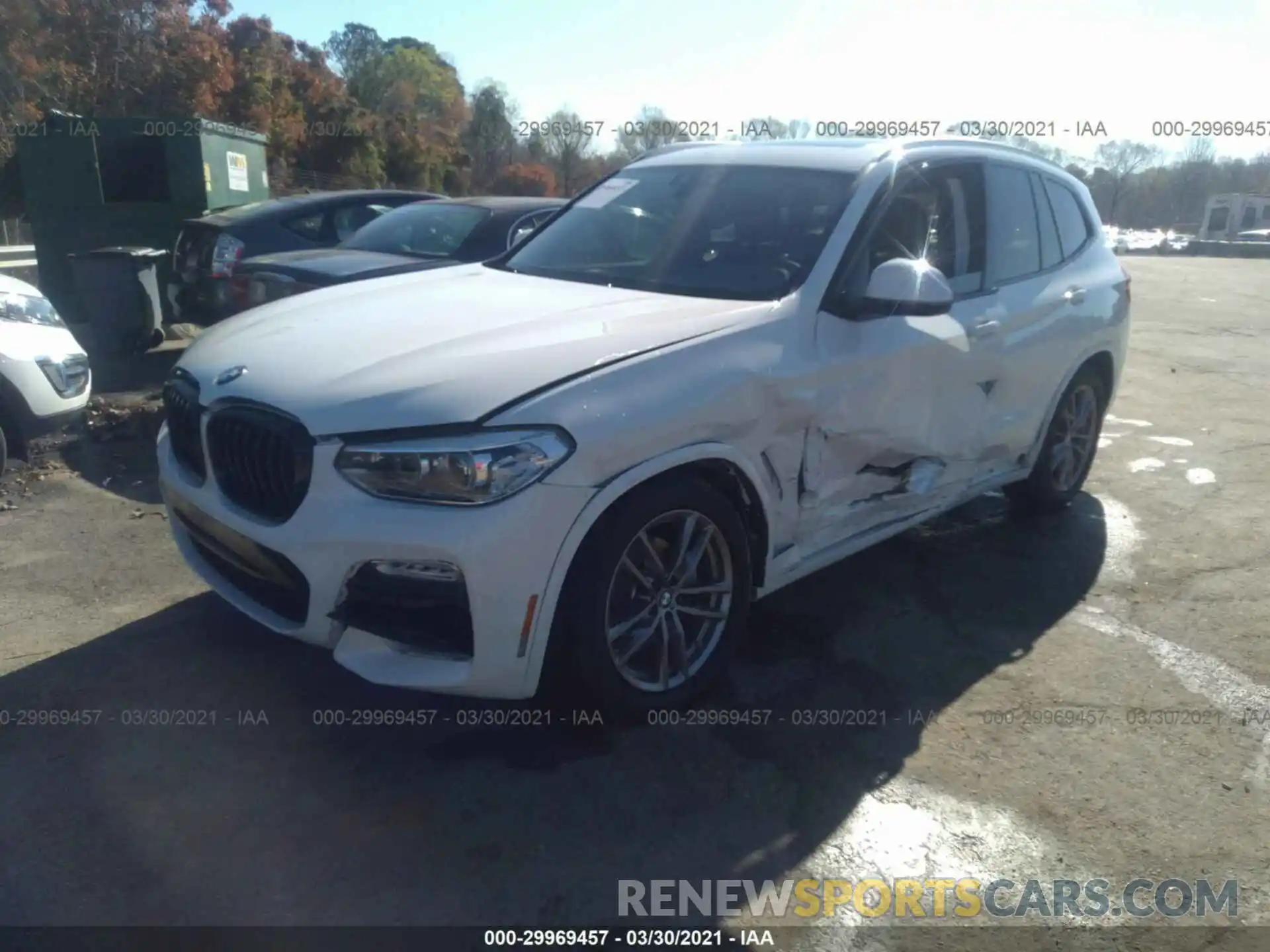 2 Photograph of a damaged car 5UXTR7C59KLR51820 BMW X3 2019