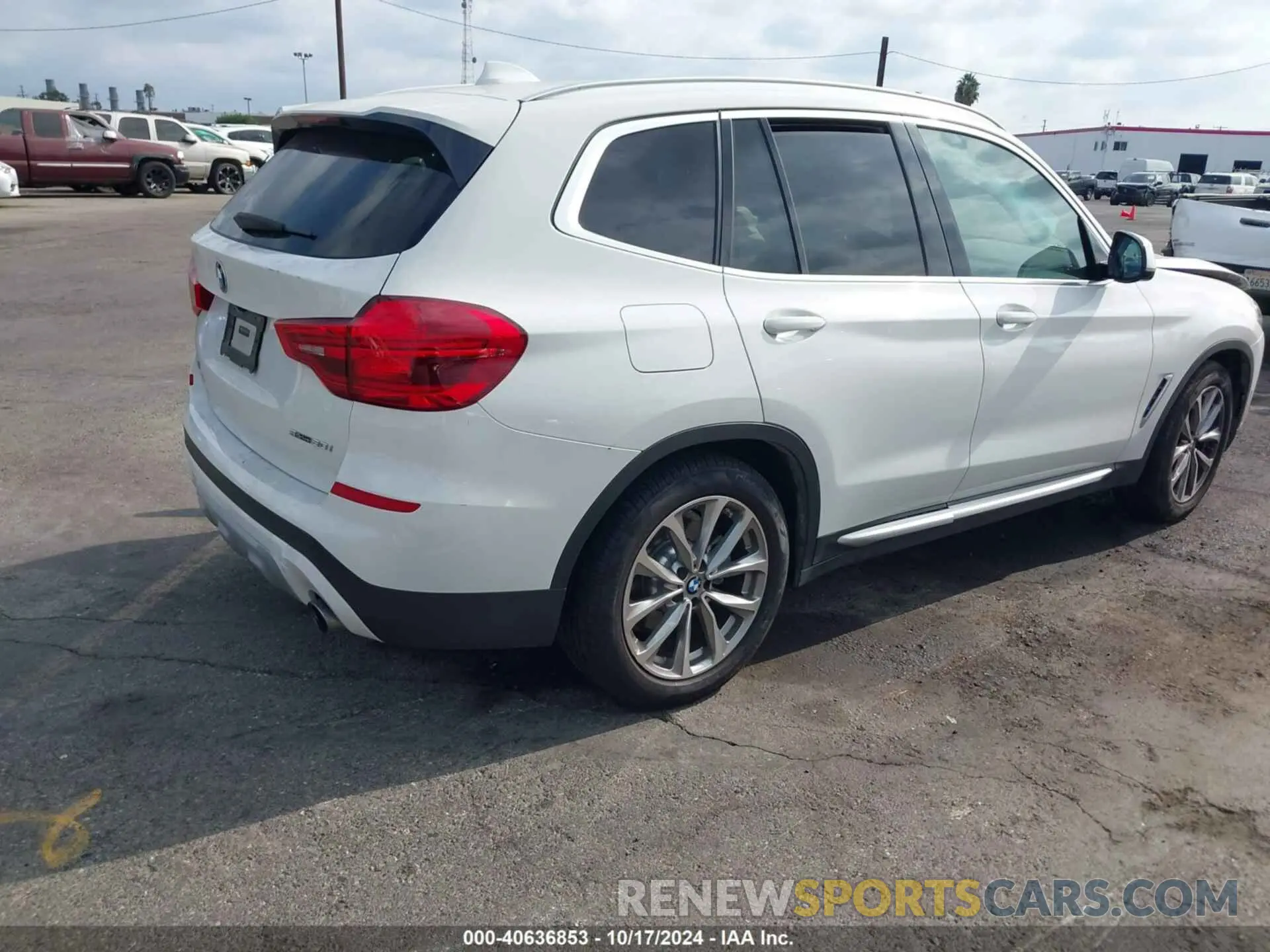 4 Photograph of a damaged car 5UXTR7C59KLR53583 BMW X3 2019