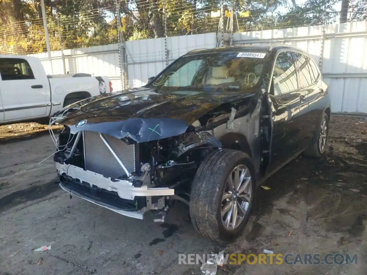 2 Photograph of a damaged car 5UXTR7C5XKLE96088 BMW X3 2019