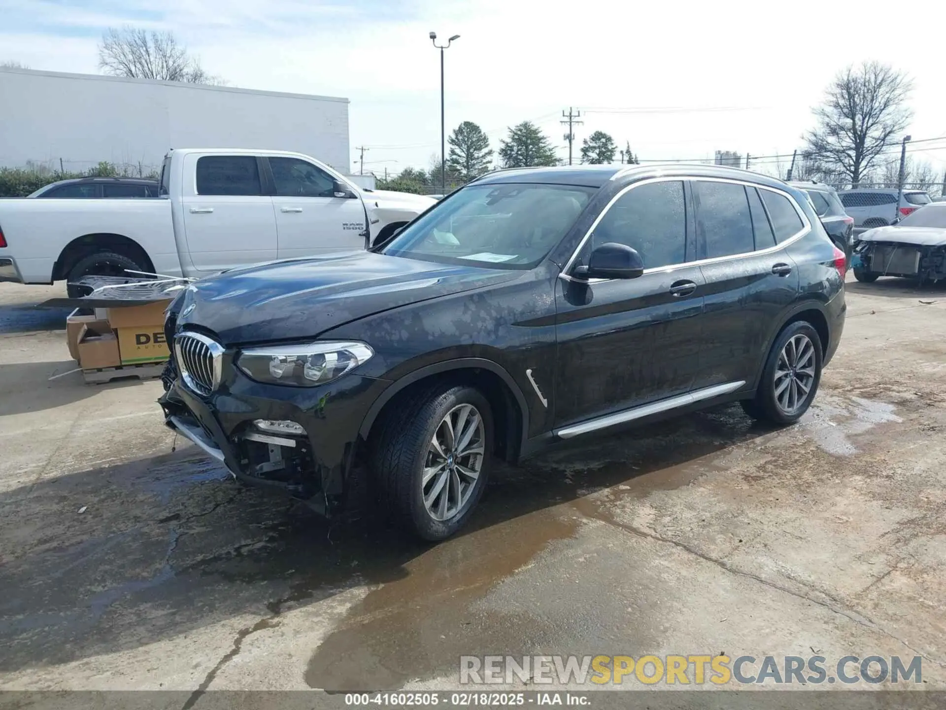 2 Photograph of a damaged car 5UXTR7C5XKLE97919 BMW X3 2019