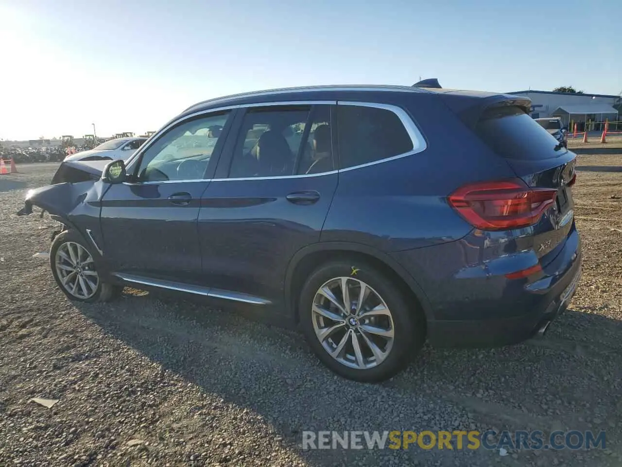 2 Photograph of a damaged car 5UXTR7C5XKLF23774 BMW X3 2019