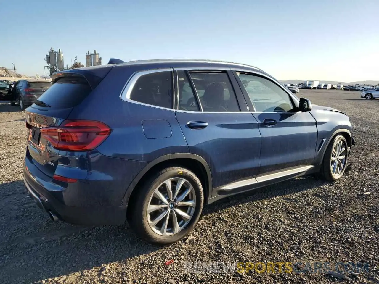 3 Photograph of a damaged car 5UXTR7C5XKLF23774 BMW X3 2019